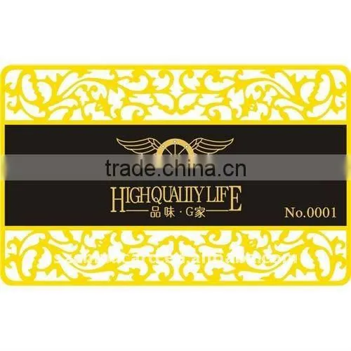 China manufacturer high quality Durable Nice Brushed blank cheap metal business cards