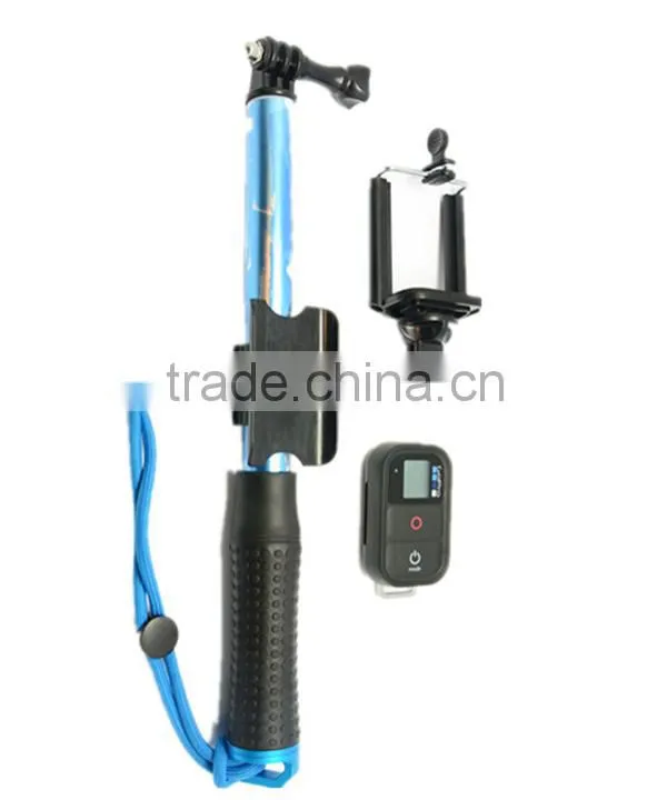 Selfie stick with bluetooth shutter button,waterproof monopod selfie stick,selfie handheld stick