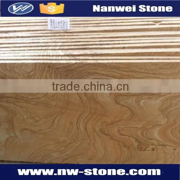 Yellow / Beige Sandstone,Bush Hammered Surface Finishing and Sandstone Type Mint Sandstone