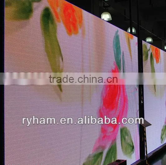 P6 good effect led large screen advertising indoor led display