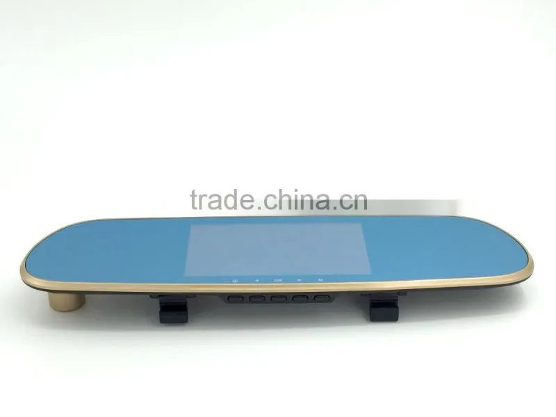 Android Navigation Dual Camera Car DVR Rear view mirror
