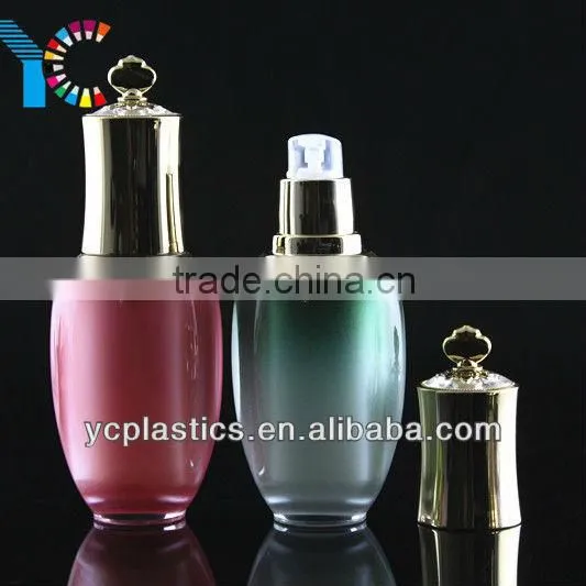 2014Popular Luxury Cream Bottle Cosmetic Package