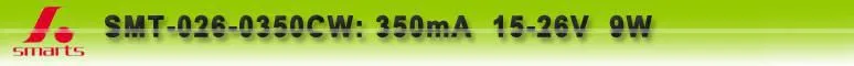 waterproof 9w led driver 350ma transformer for led bulb driver
