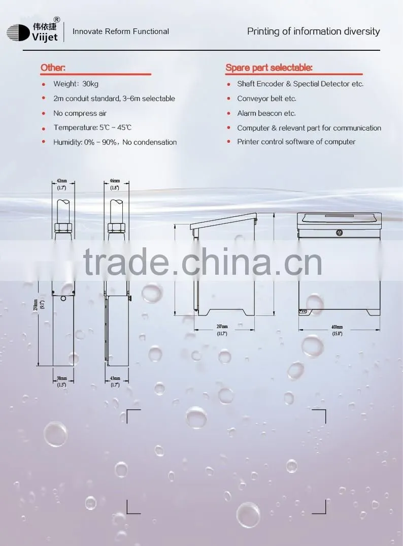 Automatic High Speed Industry Ink Jet Printing Machine
