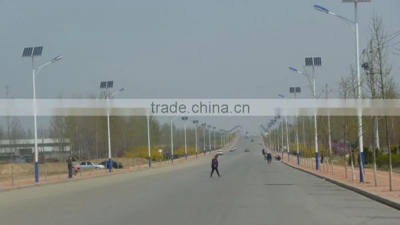 low frequency energy saving induction solar street light solar panel