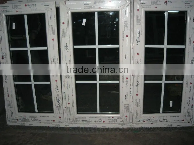 tilt&turn pvc window,grill design,2012 new design