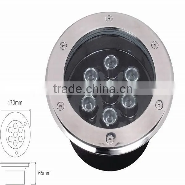 Square 12W LED Underground Lamps,garden spike led lights