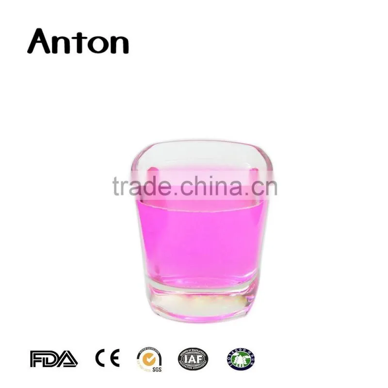8oz 2016 newest style glass cup Hot sell glass cup bottle frost glass bottle