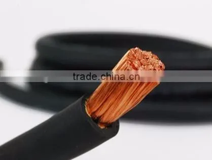 VDE Standard Leading wire PVC/Rubber insulation and sheath 95mm2 copper/aluminium conductor electric welding machine cable