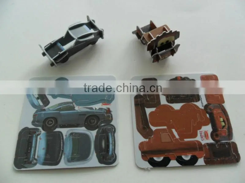 3d dinosaur puzzle card for kids