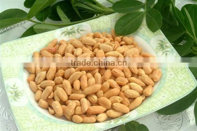 Salted and fried peanuts