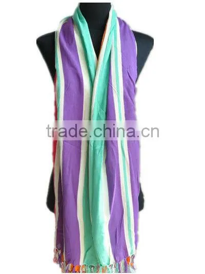 newest 100% cotton or viscose kikoi kikoy pareo towel