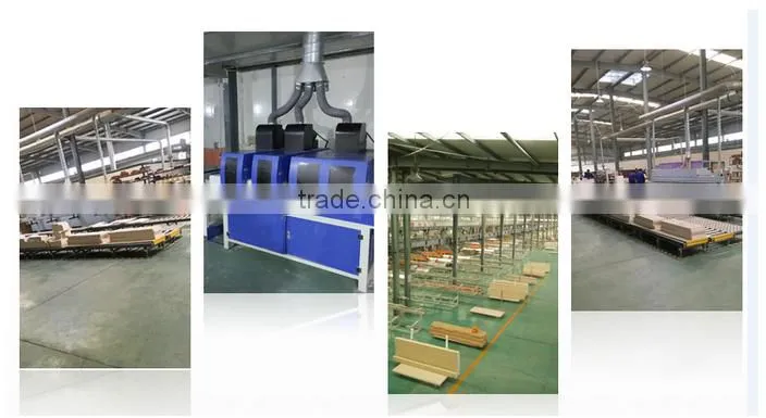 WPC PVC fence wood plastic composite fence