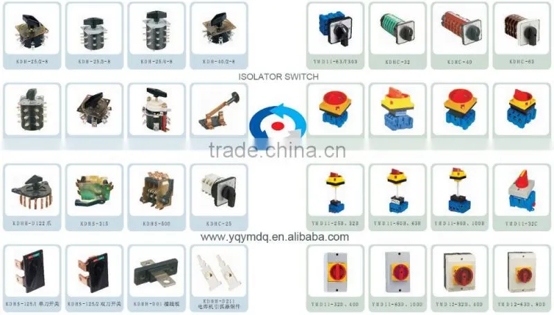 Changeover rotary cam universal switch HZ5B-10/4 M08 four poles electrical low current 10A control machine