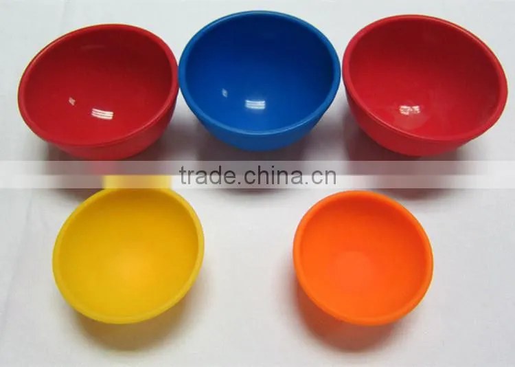 Flexible Food grade silicone Feeding bowls for baby, Trainning bowls for Eating