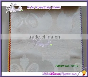 round dots decorative rectangle jacquard table cloths for wedding, hotel, banquet, restaurant-rectangle tablecloths-152*259cm