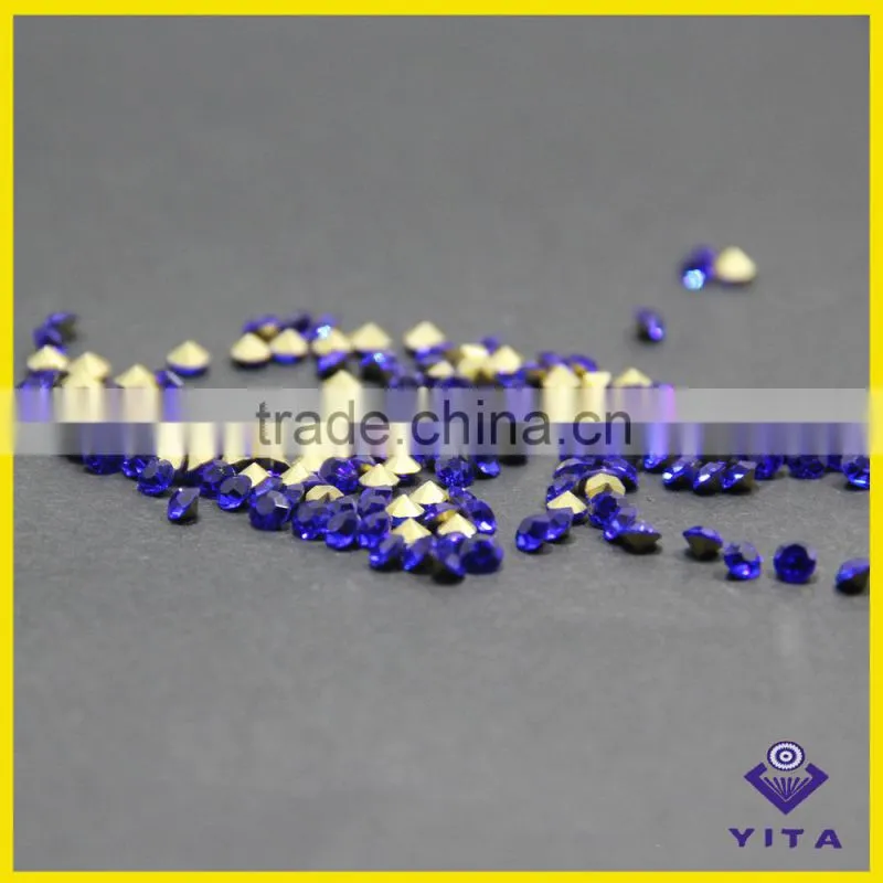 SS6.5-SS17 HYA point back glass round crystal rhinestone for wedding dress bulk buy from china