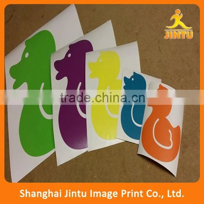 wholesale die cut window sticker decal for decoration