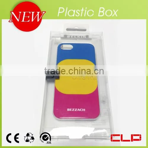 Customized transparent clear plastic box for gift package