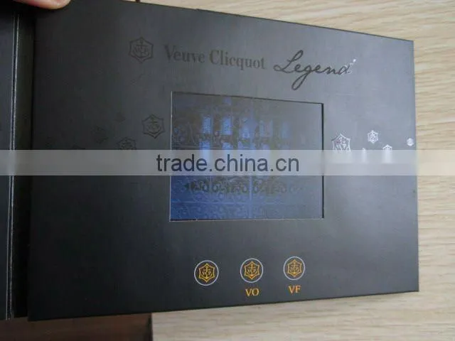 High Quality LCD Invitation Video Greeting Card for Sale