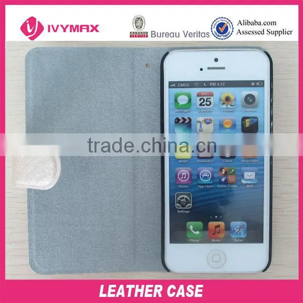 2013 PU mobile phone accessory for iphone5 case