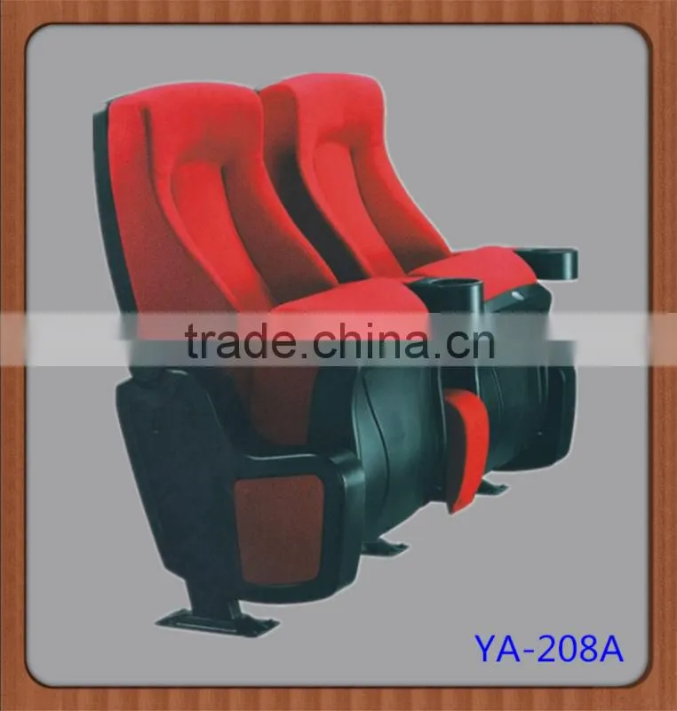 High quality steel leg seat theatre chair