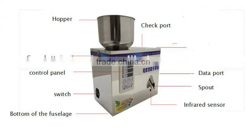 1-99g Powder Filling Machine Specially for Powder in Accuracy