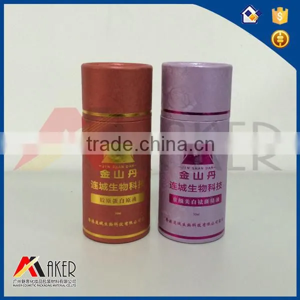 Violet color Fragrance oil bottle packaging box