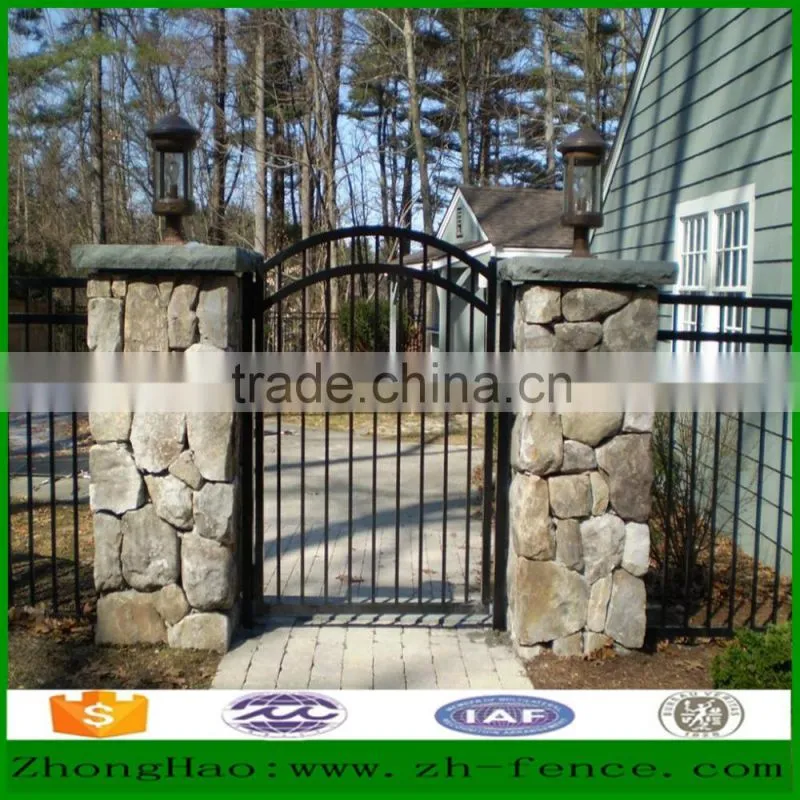 High quality PVC coated Zinc Steel tubular Fence for sale