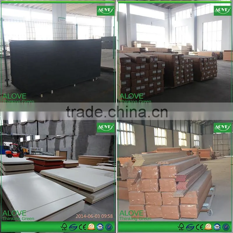Colorful pvc building material interior/exterior /nailed /planing