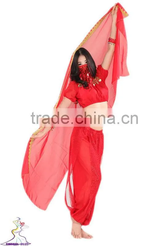 SWEGAL Indian dance wear Sexy belly dance cloth Fancy costume SGBDD13005