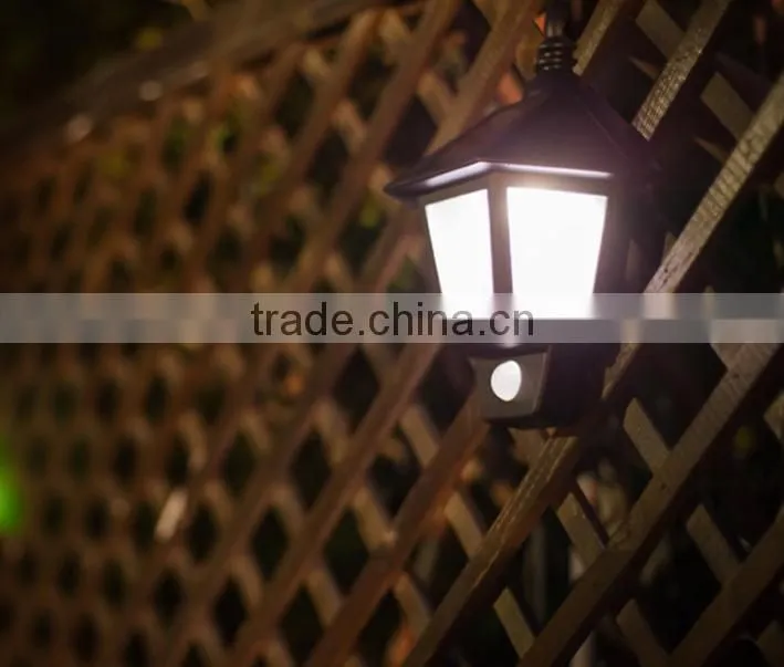 solar led outdoor wall light