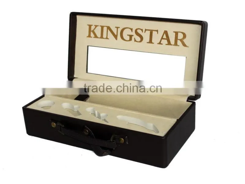 Various Custom Printed leather Liquor Box/Wine Gift Box/MDF Beer Box