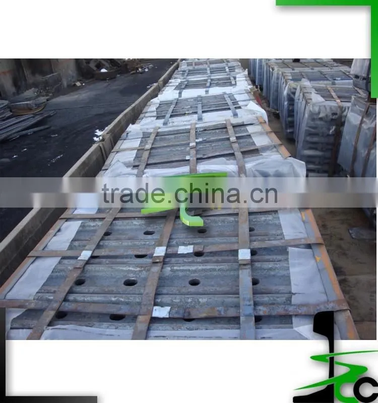 UIC60 Rail fish plates 6 hole/railway fastenings