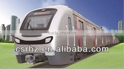 Metro vehicle, subway car, railway car