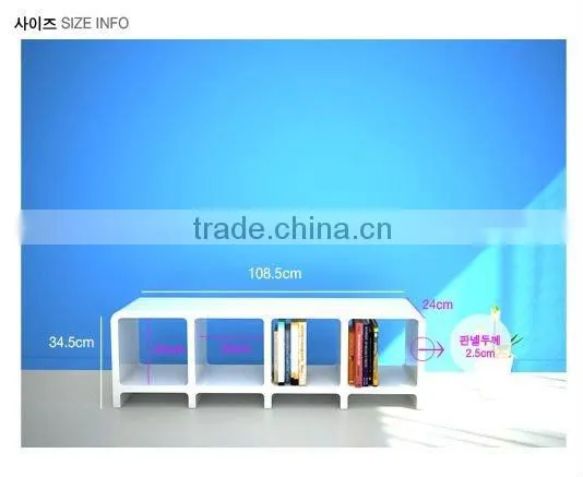 basic bookcase, modern bookshelf, displays, knock-down furniture