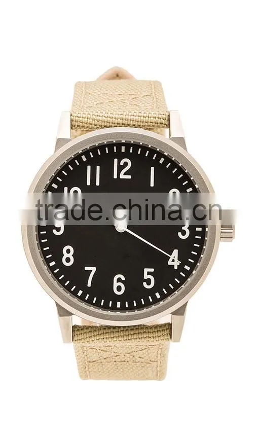 custom logo private label watch with health nylon strap