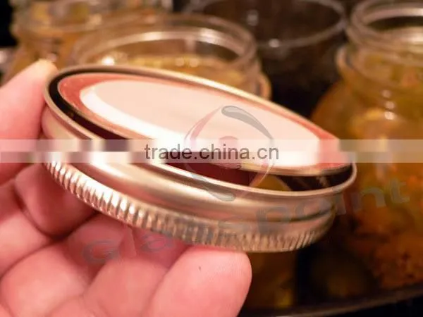 70mm metal cap for glass jars