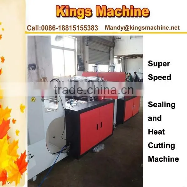 High Speed T-shirt Shopping Bag Making Machine (Kings Machine)