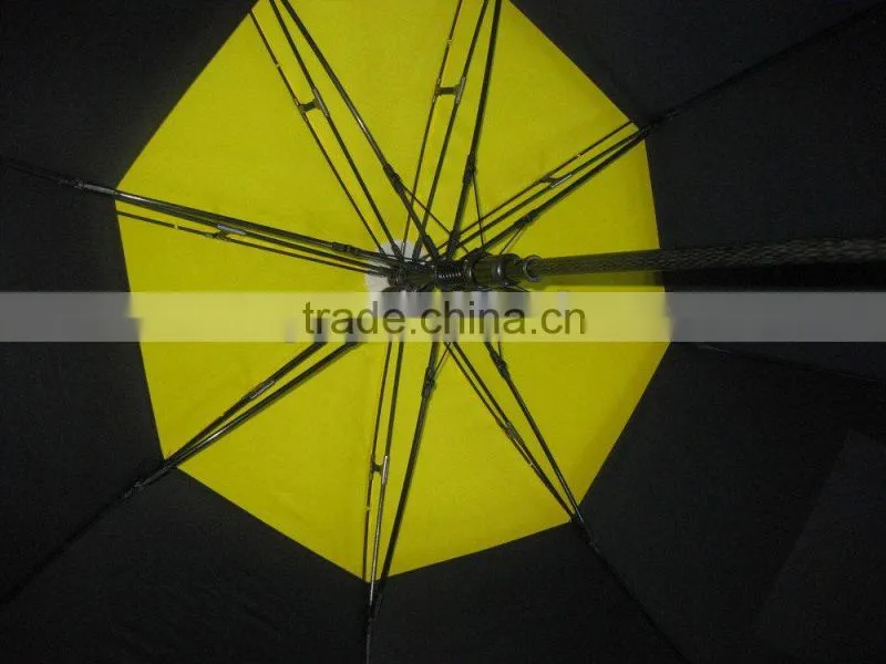 windproof MTN promotional golf umbrella with customized print