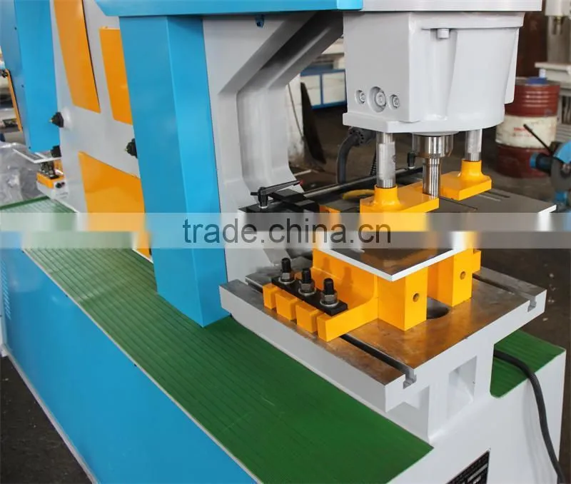 Q35Y hydraulic Metal Sheet Process Machine , Steel Facbricate Machine , Iron Rod Shearing Machine