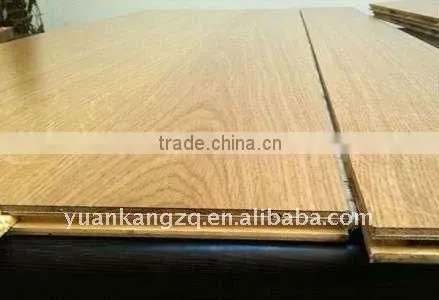 What's HOT for 2012 - China oak engineered wood flooring , grey/white customize size/color floor parquet cheap hardwood