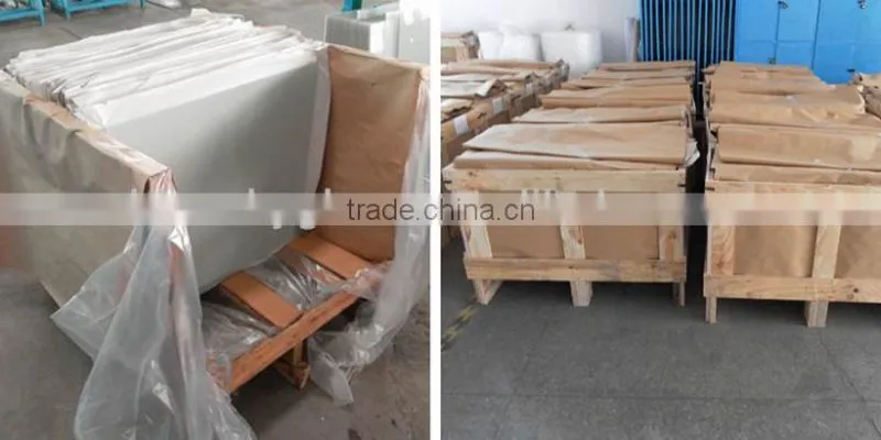 Acid etched toughened glass for partition