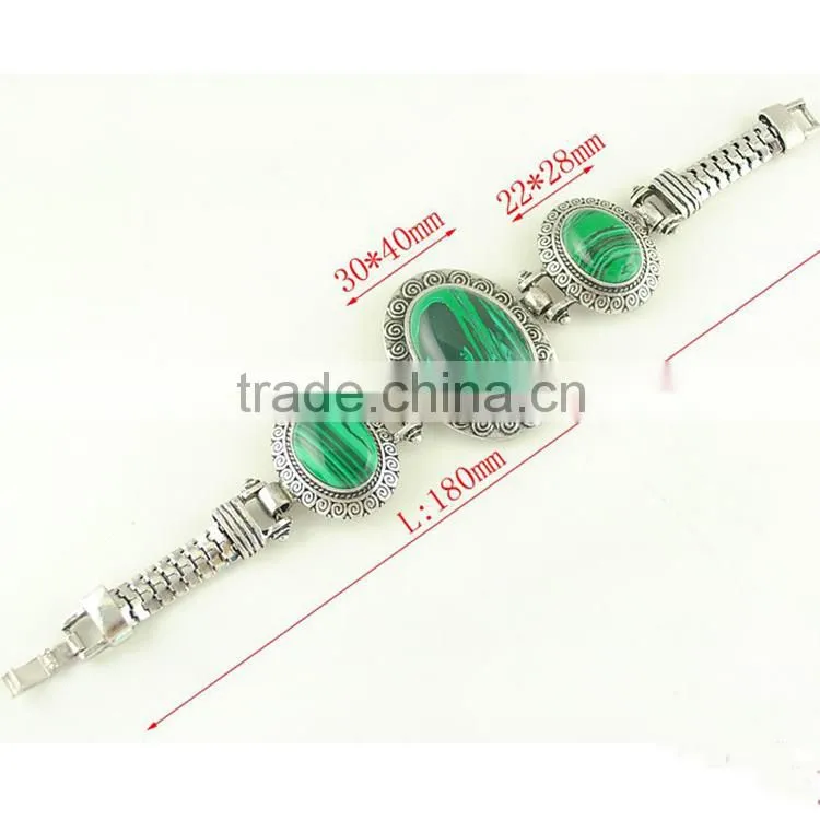peacock hand made gemstone bracelet, gemstone chip bracelets