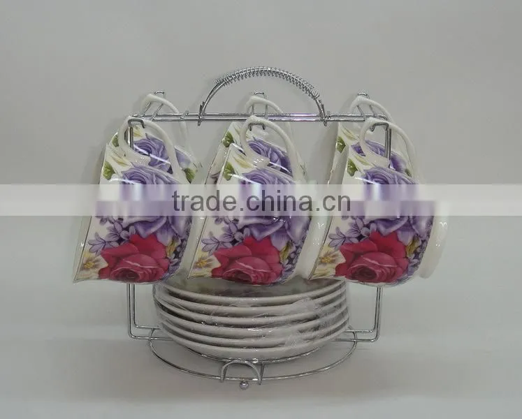 eco-friendly tableware cup and saucer sets