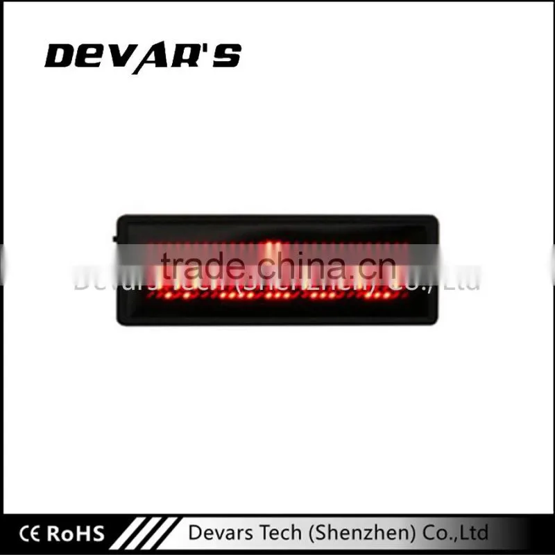 custom led name badge,fbi school reusable magnetic name badge