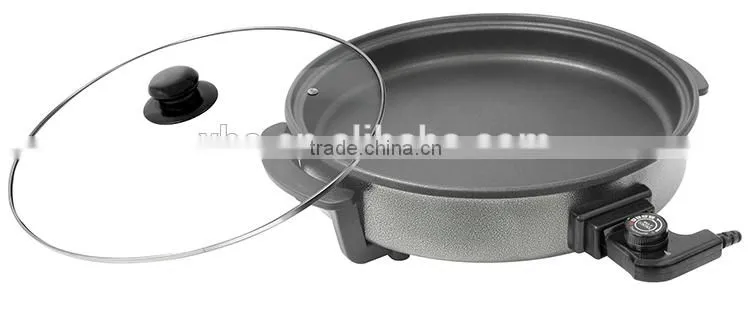 Aluminum competitive price China supplies electric pizza cooking pan