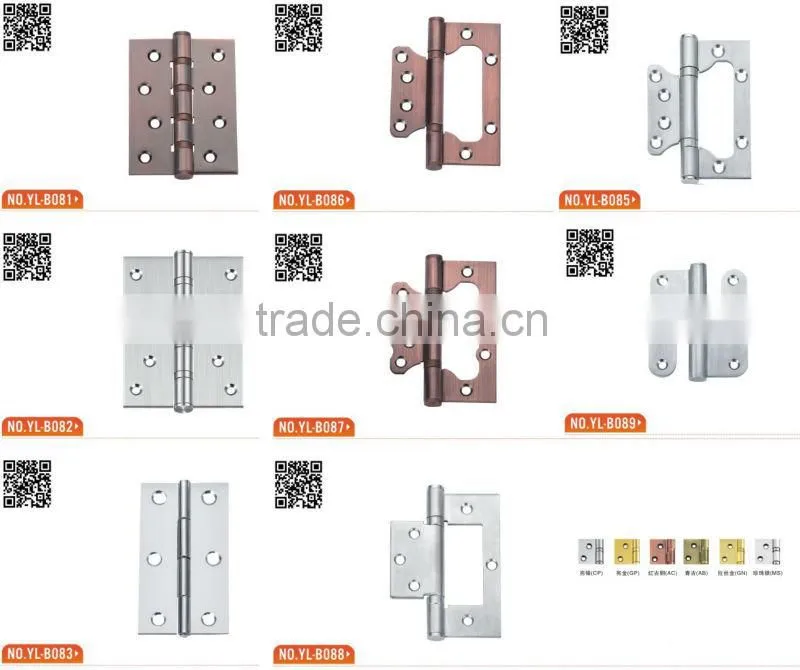 stainless steel butt hinges for heavy doors