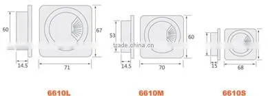 Desk Grommet Round Plastic Aluminium for office desk