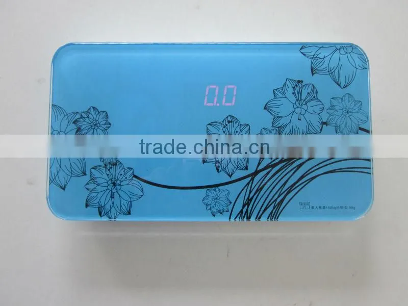 Portable mini size digital bathroom scale with CE